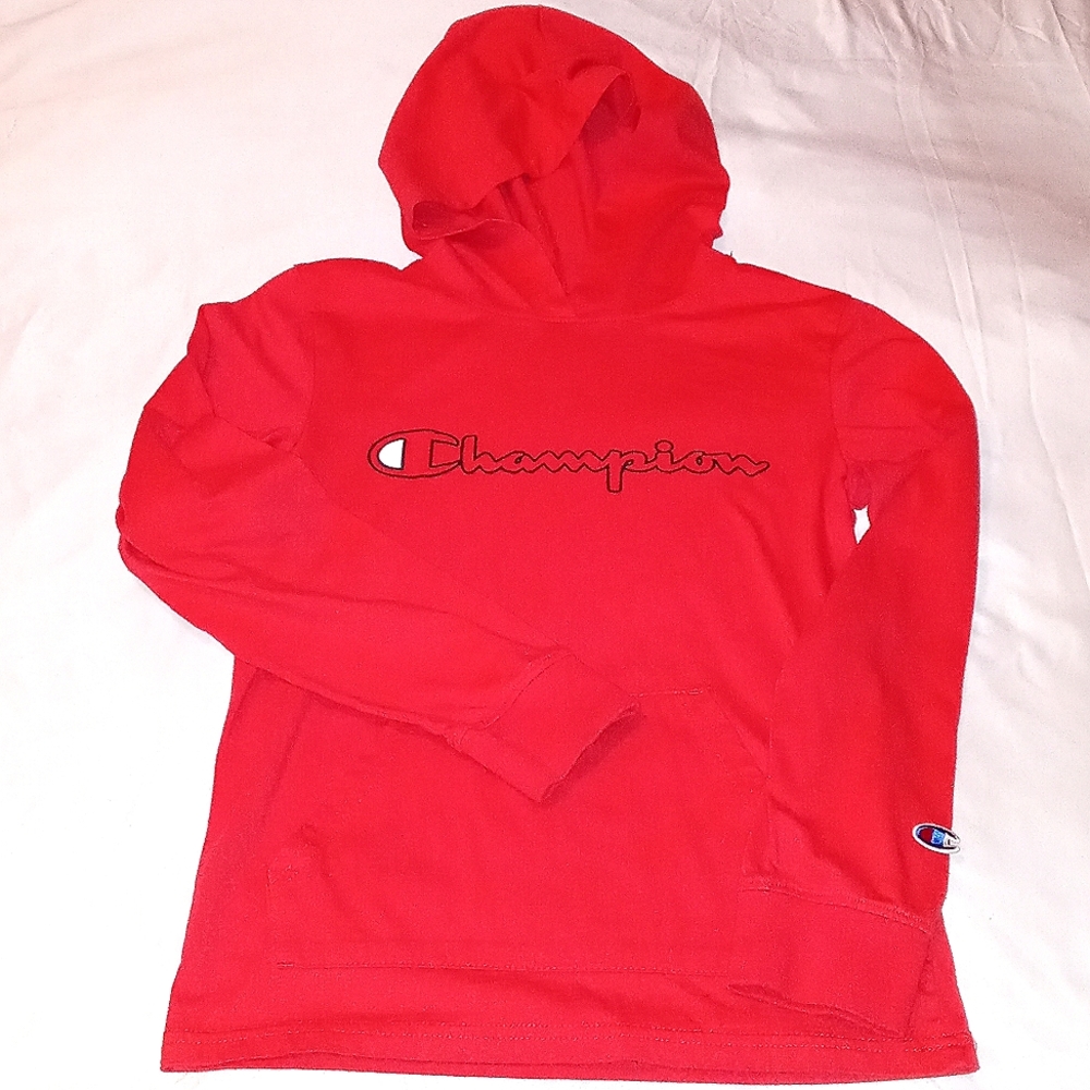 Champion Long Sleeve Tee size M (big boys)